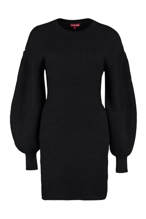 Marylebone ribbed knit dress-0